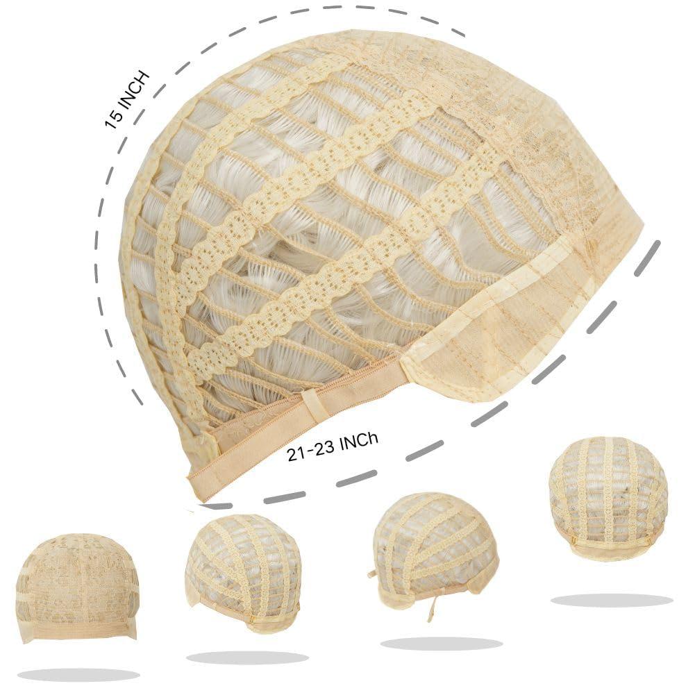 imageShort Blonde Finger Wave Wig for Women 1920s Curly Synthetic Flapper Wig Heat Resistant Side Part Vintage Halloween Cosplay Costume Hair WigsBlonde