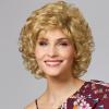 imageShort Blonde Curly Wig for White Women Natural Looking Synthetic Halloween Cosplay Costume Wig