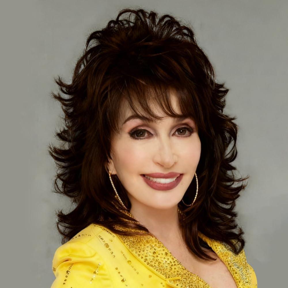image:imageRetro Red Short Wig 50s 60s Wig for Women Bouffant Beehive Wigs with Bangs Synthetic Wigs for Halloween Costume Party UseDark Brown
