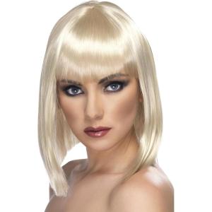 Perruque Carré Blonde Femme(Blond)