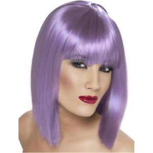 Perruque Carré Blonde Femme(Lilas)