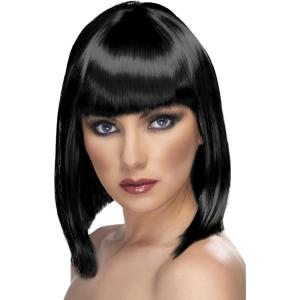 Perruque Carré Blonde Femme(noir)