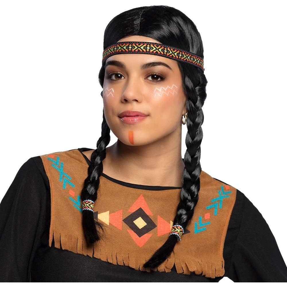 imageBoland INDIENNE PERRUQUE FEMME KEWANEE AVEC BANDEAUNoir