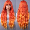 Orange ombré.