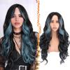 Noir Teal Bleu Highlight
