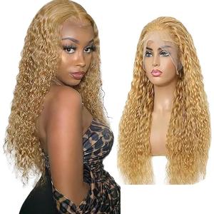13×6 Human Hair Wig Curly Wave Lace Frontal Perruque Femme Naturelle Cheveux Humain Glueless Cheveux Humain 150% Density Sans Colle Couleur Reddish Brown for Woman 12 Pouces(13X6 #27 Curly Wave)