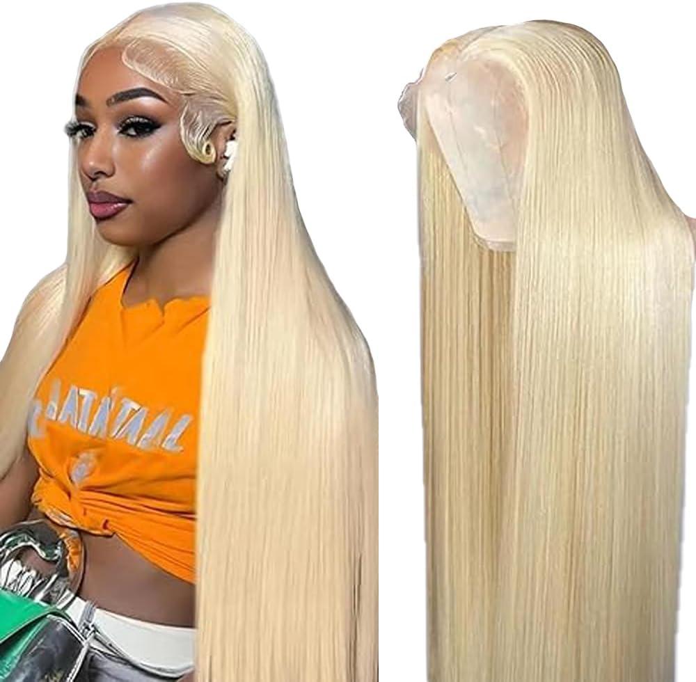 image:imageHuman Hair Wig Water Wave Perruque Cheveux Humain 5X5 Lace Front Perruque Femme Naturelle Brsilien 4 Chocolate 100 Unprocessed Brazilian Virgin Hair Glueless Wear and Go 34 Pouce13X4 613 Straight Wave