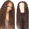 13X4 #4 Deep Wave Human Hair Wig