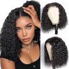 4x4 BOB #1B Curly Wave Wig
