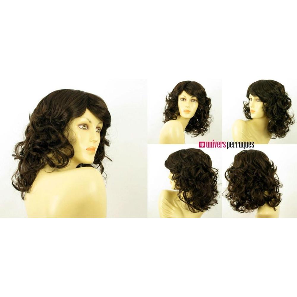 image:imageperruque femme milongue boucle chtain chocolat ref priscilia 6
