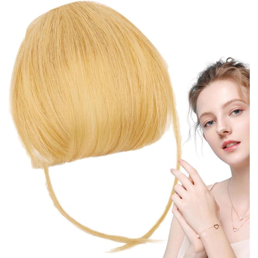 image:imageExtensions de Frange  Clip Cheveux HumainsFrange  Clip Cheveux Humains  Clip sur Air Bangs French Bangs  Clip de couleur naturelle sur lextension de cheveux de frange soigne extensions613