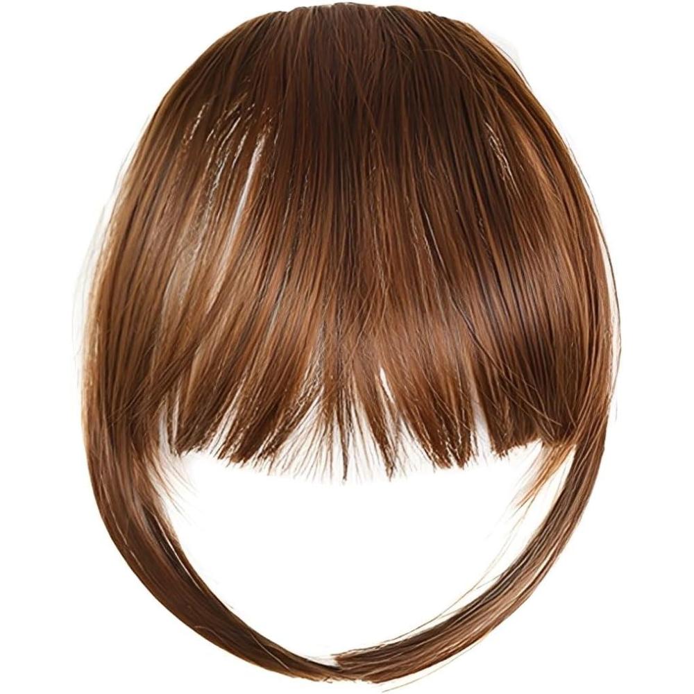 image:imageFrange a Clip Cheveux NaturelPice de Perruque RalisteCadeau pour FemmesPour le Cosplay le bal de Promo et lUsage Quotidien Chtain Clair