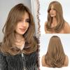 Blond mixte-Curtain Bangs